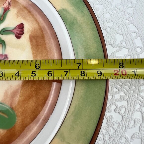 Epoch Collection Spice Pavilion Mountain Bell 7 5/8" Salad Plates Set Of 4 - Picture 7 of 10